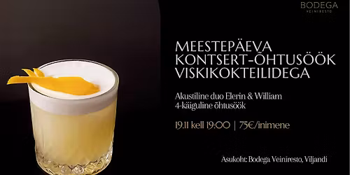 Meestep\u00e4eva kontsert-\u00f5htus\u00f6\u00f6k | Elerin & William \ud83c\udfb6