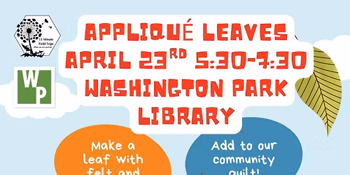 Appliqu\u00e9 Leaves