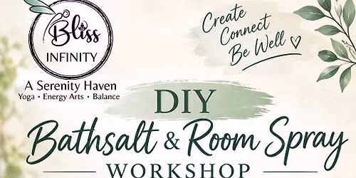 DIY Bathsalt and Roomspray Workshop
