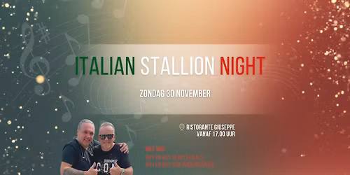 Italian Stallion Night