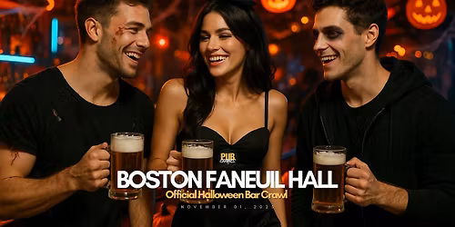 Boston Faneuil Hall Official Halloween Bar Crawl
