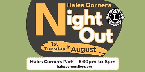 Hales Corners Night Out