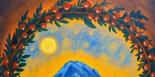 "Rainier Harvest Glow" Paint & Sip with Connect the Hops, Mon Nov 17th