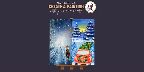 Art & Wine Painting Experience \ud83c\udfa8