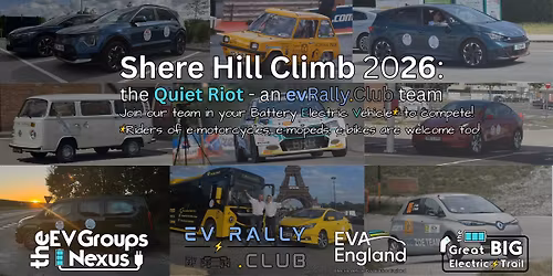 Shere Hill Climb 2026: the Quiet Riot Racing Team "Power Up" Shere Hill