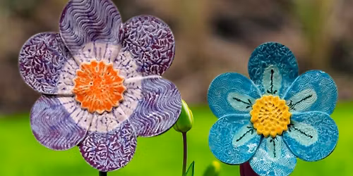Muddy Monday: Clay Flower Stake