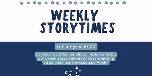 Weekly Storytimes