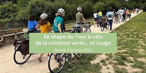 3\u00e8 \u00e9tape du Tour \u00e0 v\u00e9lo de la Ceinture verte... et rouge