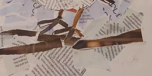 Winter Robin Collage