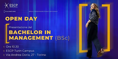 Bachelor in Management (BSc) - Open Day