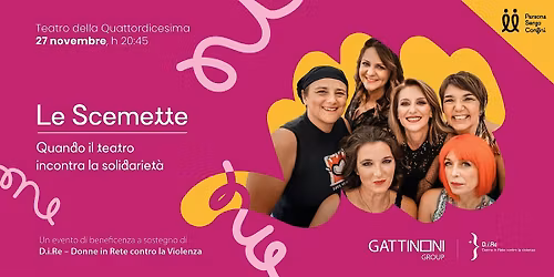 Le Scemette: il teatro incontra la solidariet\u00e0