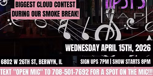 Elevated Open Mic Night @ Tipsy's Tap