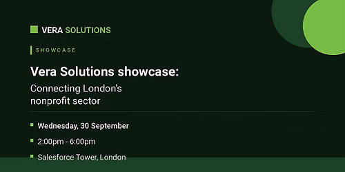 Vera Solutions Client Showcase: Connecting London's Nonprofit Sector