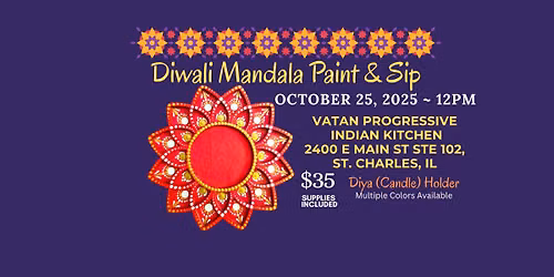 Diwali Paint & Sip - Vatan