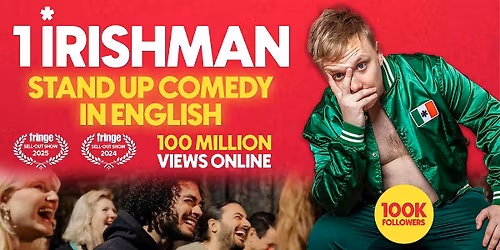 1 Irishman in Porto | A stand-up comedy show in English | 9PM