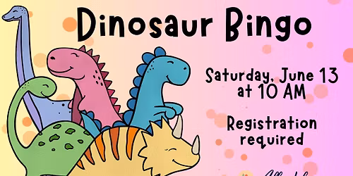 Dinosaur Bingo