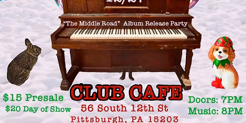 \u201cTHE MIDDLE ROAD\u201d Album Release Party (PGH) wsg HABATAT + KACTAI