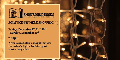 Solstice Twinkle Shopping