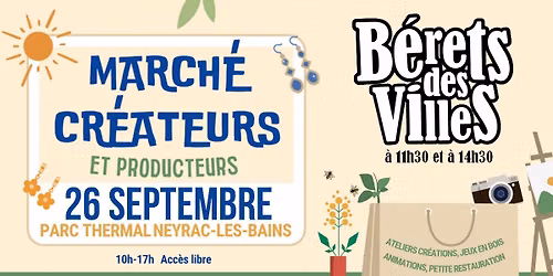 B\u00e9rets des Villes aux Thermes de Neyrac