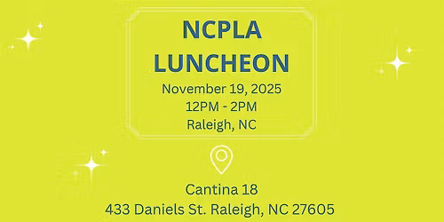 Triangle NCPLA Luncheon