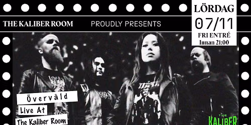 \u00d6verv\u00e5ld | The Kaliber Room