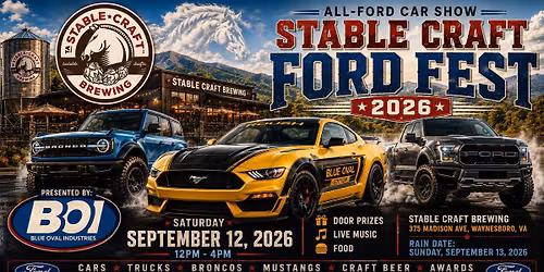Ford Fest @ Stable Craft Brewing