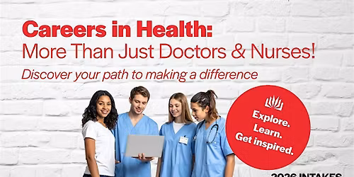 Careers in Health: More Than Just Doctors & Nurses!