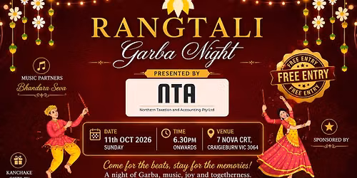 Rangtali Garba Night
