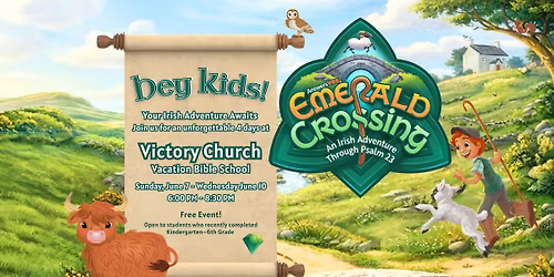 Victory Church VBS 2026 - Emerald Crossing