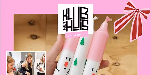 Workshop: samen kerstkaarsen dippen (ouder & kind)