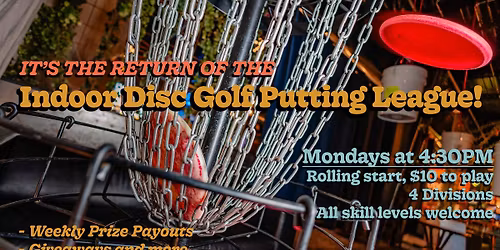 Indoor Disc Golf Putting League