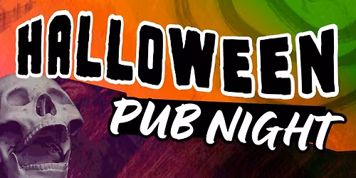 Graphic Design Halloween Pub Night