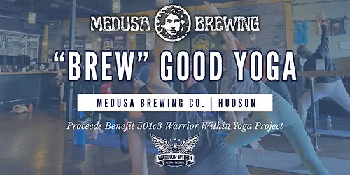 Brew Good Yoga with Medusa