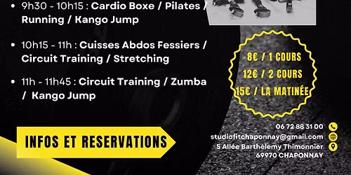 MATIN\u00c9E SPORTIVE DIMANCHE 16 NOVEMBRE 2025