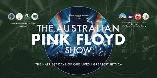 The Australian Pink Floyd Show - The Happiest Days of Our Lives | Greatest Hits 26 | PRAHA
