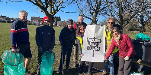 Litter picking Nantwich 