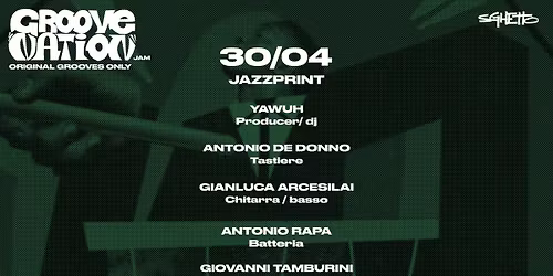 Groove Nation Jam: Original Grooves Only | House band: Jazzprint