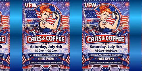 Cars & Coffee VFW Post 2550 Dunedin
