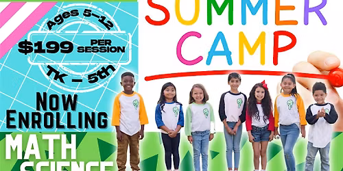 STEAM Summer Camp | Grades TK Thru 5th