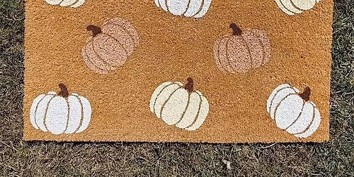 Fall Rug Painting Workshop