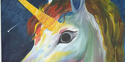 Unicorn Paint and Sip at The Space
