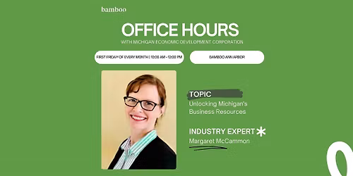 Office Hours with Margaret McCammon of MEDC