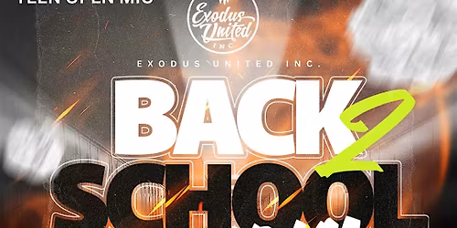 BACK 2 SCHOOL TEEN OPEN MIC