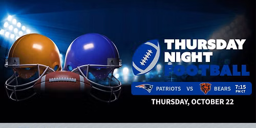 NFL Watch Party: Patriots vs Bears