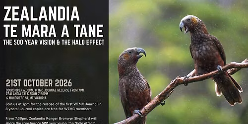 Zealandia Te Mara a Tane - The 500 Year Vision & The Halo Effect | WTMC Talks