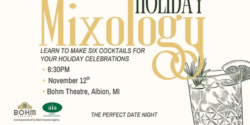 Signature Series Holiday Mixology at the Bohm