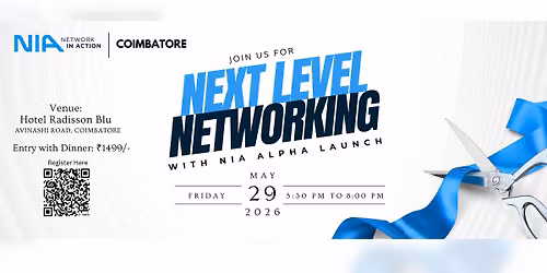 NIA COIMBATORE Launch - Network In Action