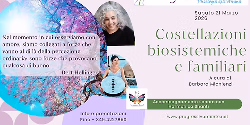 Costellazioni biosistemiche e familiari - Incontro di gruppo