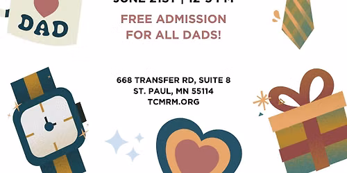 Father's Day - Dads Get In Free