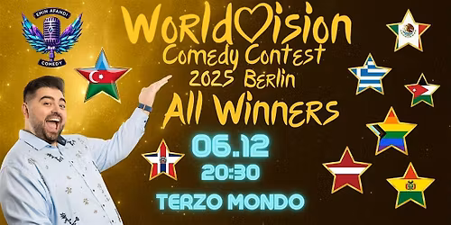 WorldVision Comedy Contest All Winners 06.12.2025 Berlin